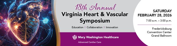 2026 Virginia Heart & Vascular Symposium (MWHC) Banner