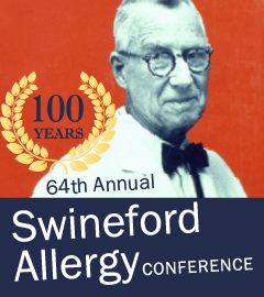 Save the Date: 2026 64th Swineford Allergy Conference Banner